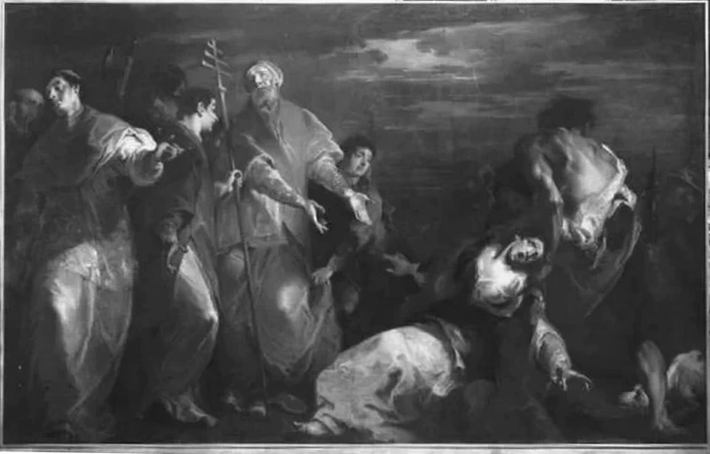 Guarigione di un'ossessa - Mantova, Museo di Palazzo Ducale
